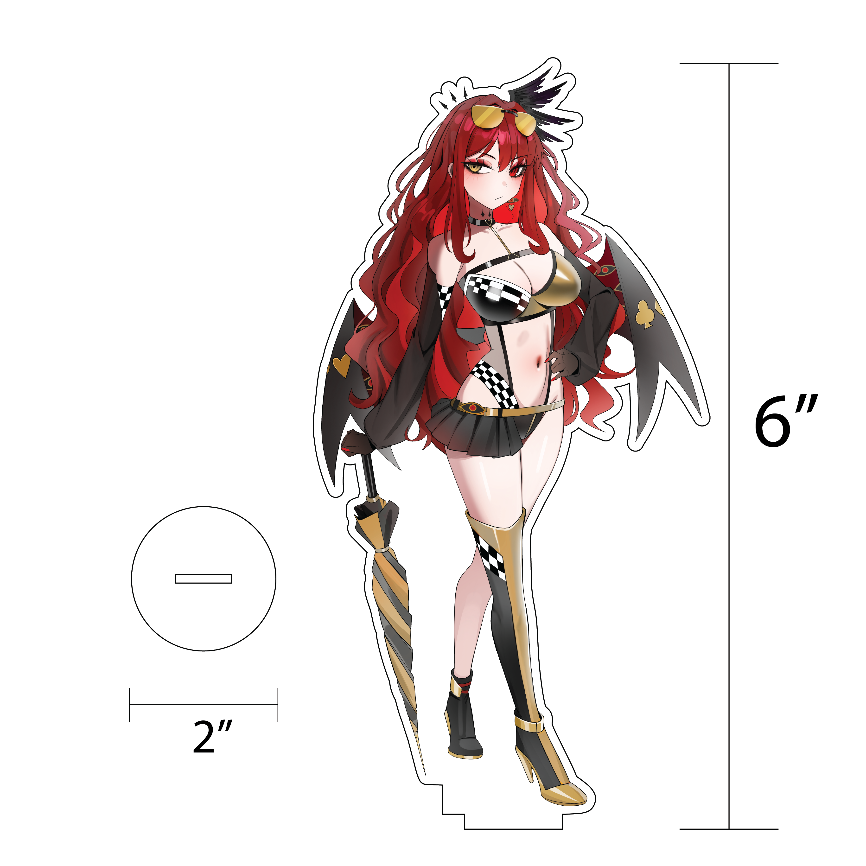 Daiya Fortuna Race Queen Acrylic Stand